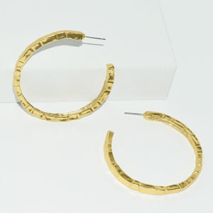 Gold Hoop Earrings