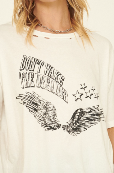 Don't Wake The Dreamer Distressed Tee