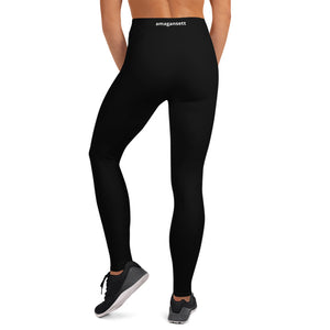 "amagansett" Black Yoga Leggings